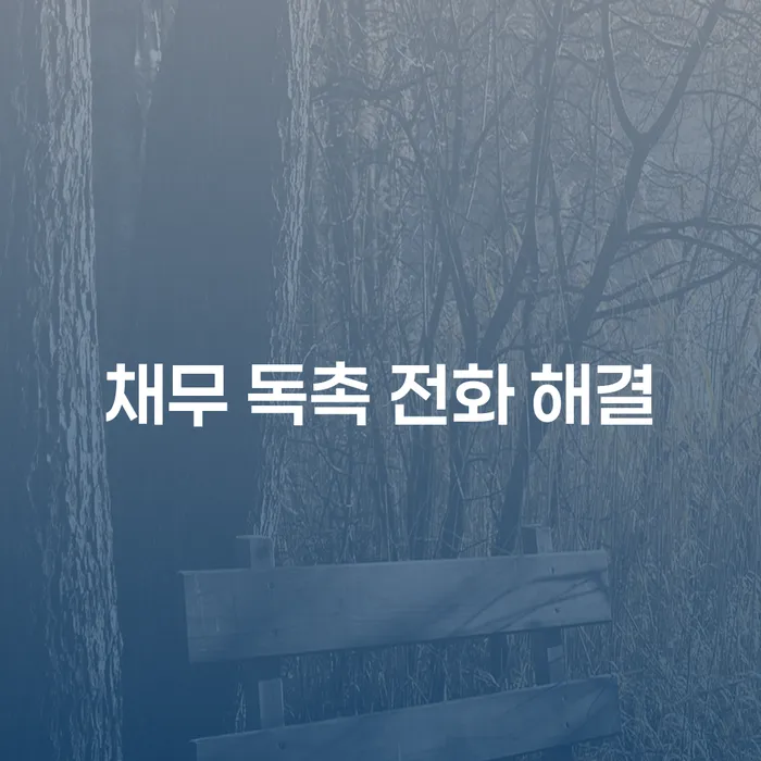 채무 독촉 전화 해결 방법이 궁금하신가요?