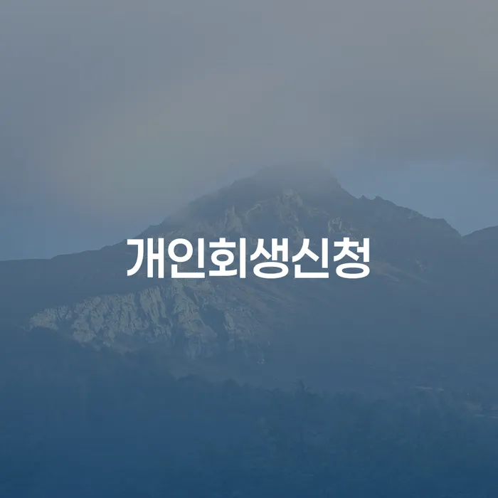 이문동 개인회생 신청, 성공적으로 진행하려면 어떻게 해야 할까요?